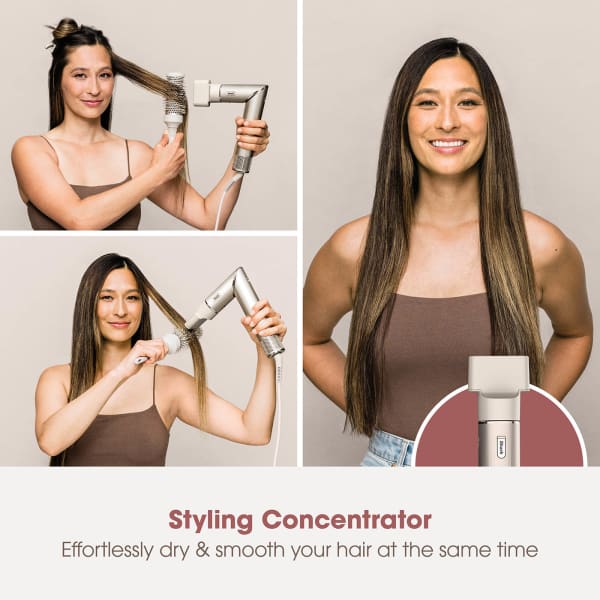 Hair styler top and dryer